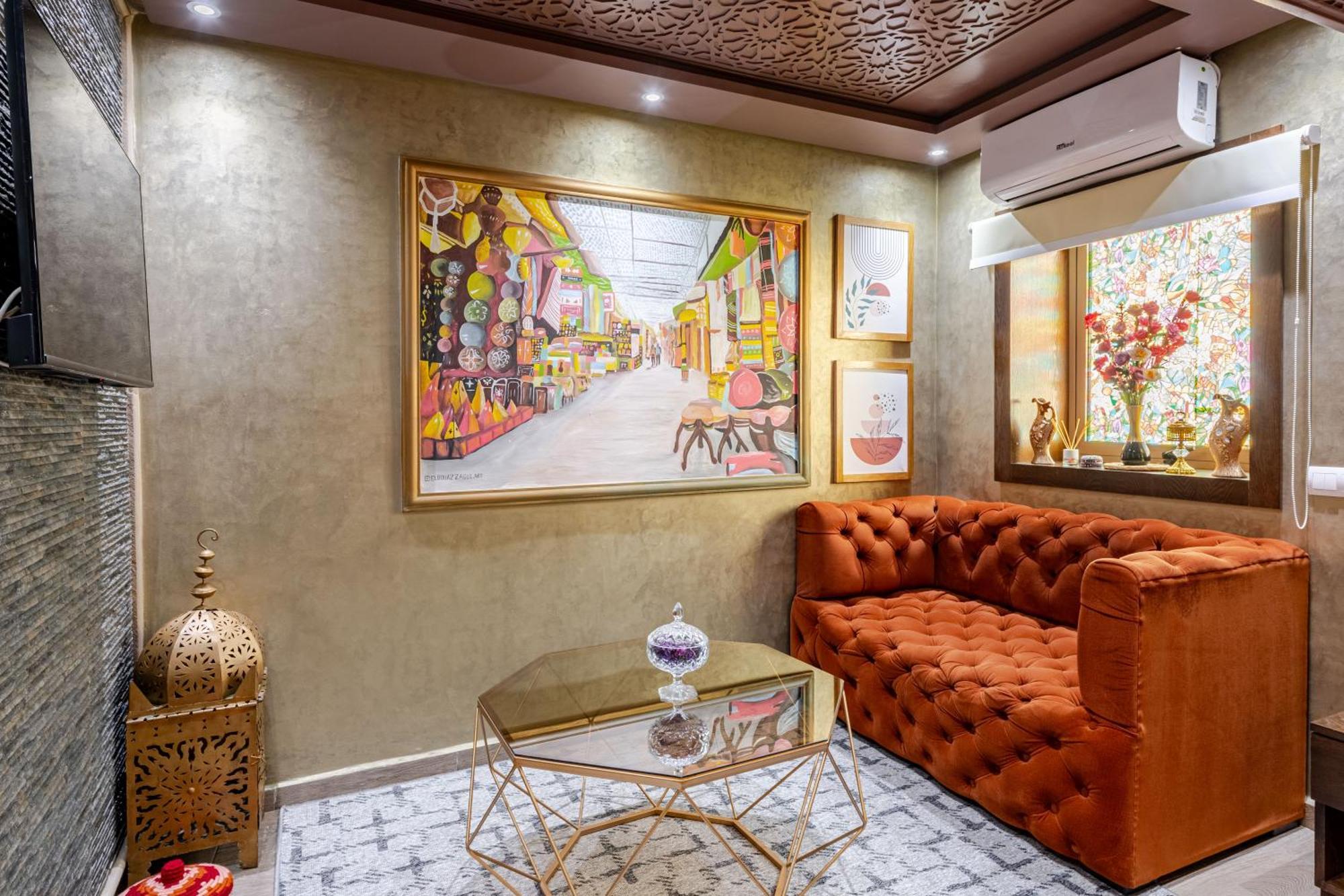 Studio Elegant Au Coeur De La Medina De Rabat Exterior foto